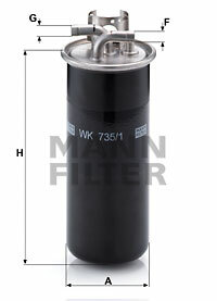 Palivový filter MANN-FILTER