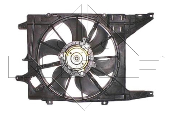 Ventilátor chladenia motora NRF
