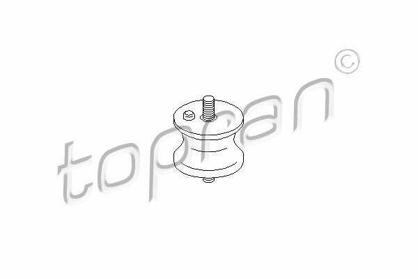 Ulożenie motora TOPRAN