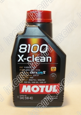 Olej Motul 8100 X-clean C3 5w40 1L