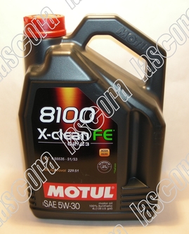Olej Motul 8100 X-clean FE C2/C3 5w30 4L
